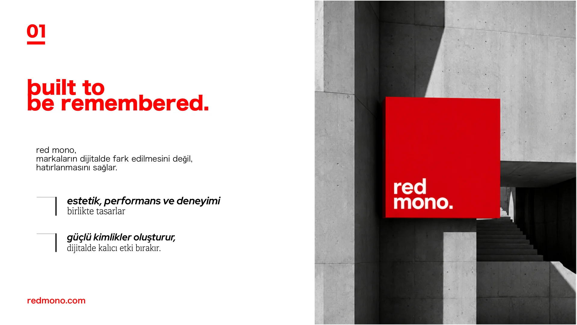 redmono responsive görünüm